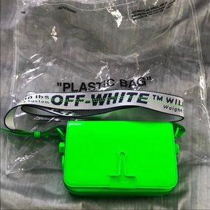 Rare Off — White Crossbody Bag Binder Clip